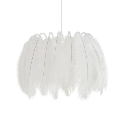 Lampe à Suspension All White Feather