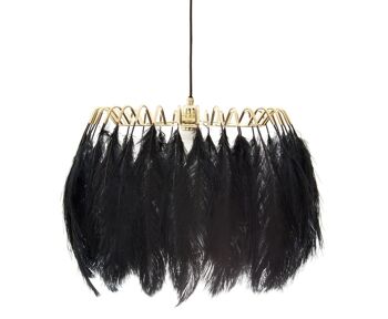 Lampe à Suspension Feather Noir