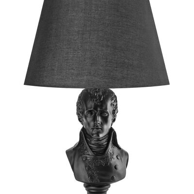 Lampe de table Waterloo - Nouvel abat-jour noir (noir)