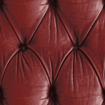 Rote Chesterfield Button Back Wallpaper
