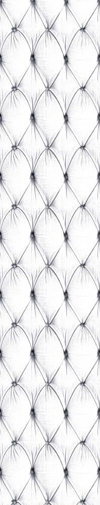 Sfondo bianco con bottoni Chesterfield sul retro Back