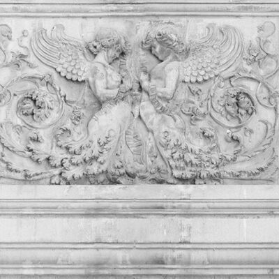 Carta da parati angeli di pietra Stone