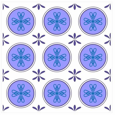 Mosaic Tile Stickers, Pack Of 16, All Sizes, Waterproof, Transfers For Kitchen / Bathroom Tiles GT25 - 145mm x 145mm - Pattern 2