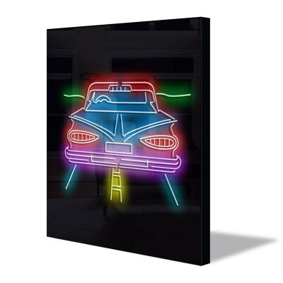 Neon Sign AMERICAR with remote control