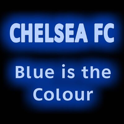 Neon Sign CHELSEA FC with remote control