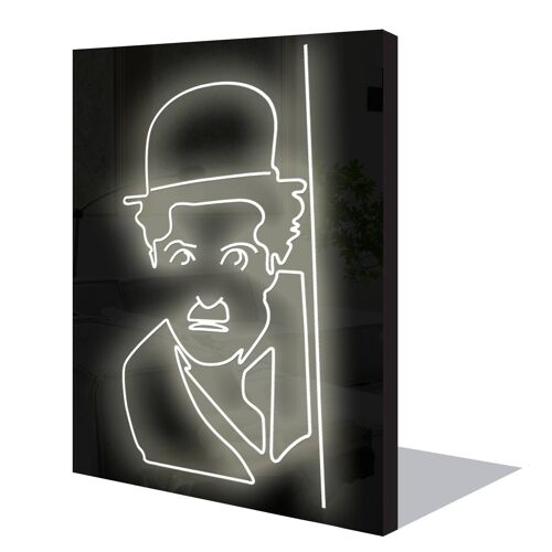 Neon Sign CLASSIC CHARLIE with remote control