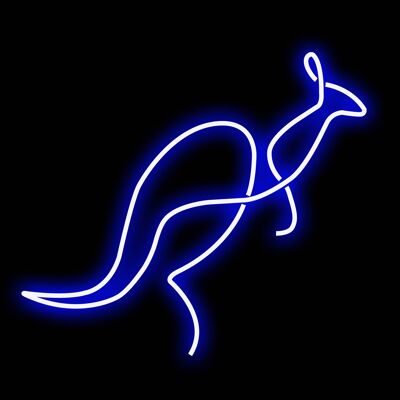 Neon Sign KANGAROO with remote control