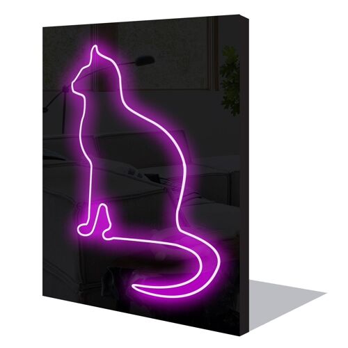 Neon Sign KITTY with remote control