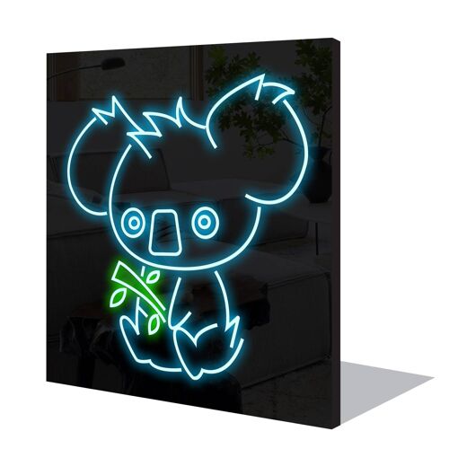 Neon Sign KOALA with remote control