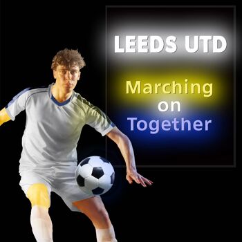 Enseigne au néon LEEDS UTD avec télécommande 3