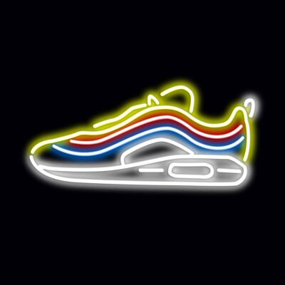 Neon Sign SNEAKER with remote control