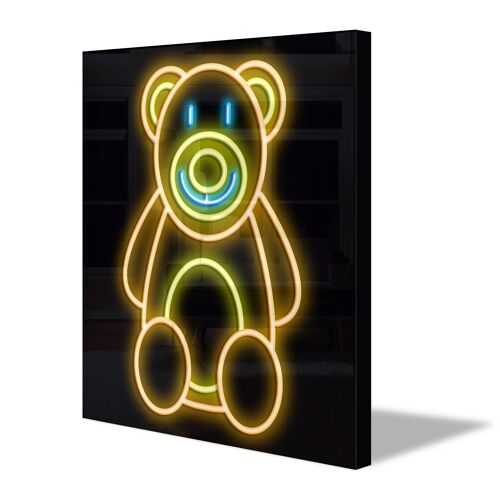 Neon Sign TEDDY with remote control
