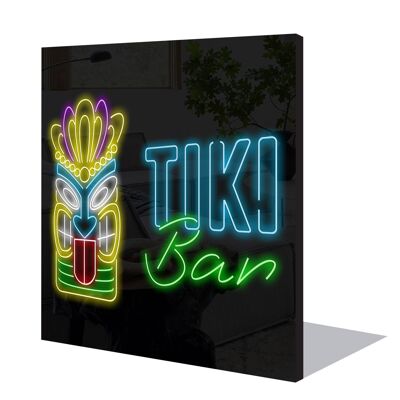 Neon Sign TIKI BAR with remote control