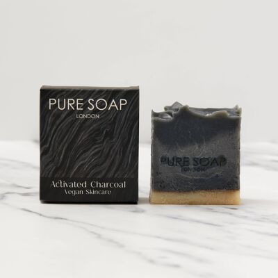 Activated Charcoal Vegan Skincare Bar