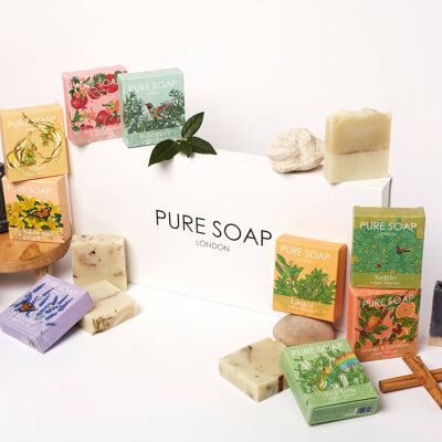 Argan Soap Bar - Pure Soap London - Vegan Skincare Bar
