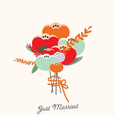 Just Married-Karte