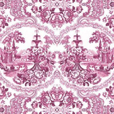 Delfter Barock Tapete - Pink