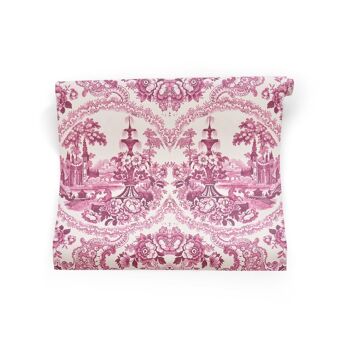 Papier peint Delft Baroque - Rose 2