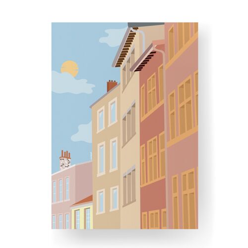 Vieux Lyon - 14,8x21cm