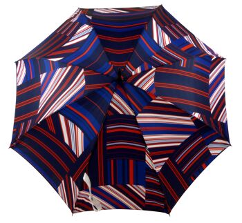 Parapluie français Ecossais Rayé 3