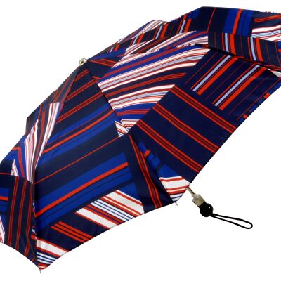 Schottischer Mini gestreifter französischer Regenschirm