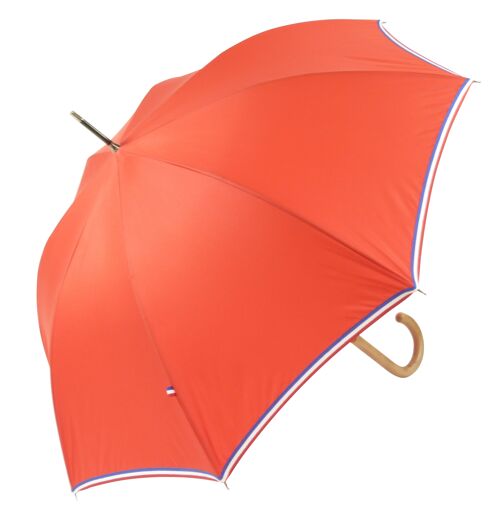 Parapluie français Ruban tricolore rouge