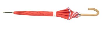Parapluie français Ruban tricolore rouge 2