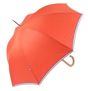 Parapluie français Ruban tricolore rouge 3