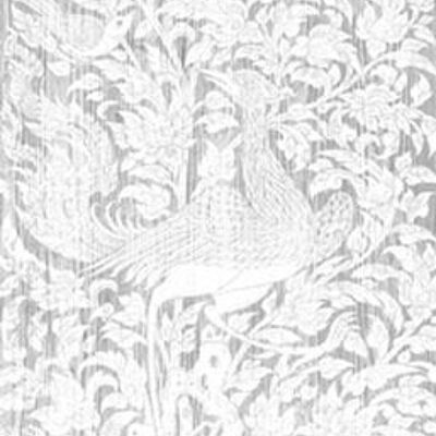 Papel pintado de patchwork de artes y manualidades casi blanco - Panel B