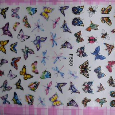 Papillon, coloré, MRMJ-Q080-F580