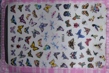 Papillon, coloré, MRMJ-Q080-F580