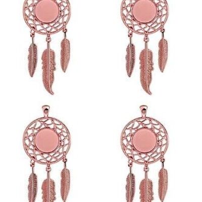 Cabochon dreamcatcher - Rosegold , AE077-rosegold-2