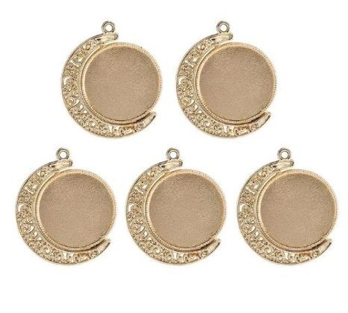 Cabochon Moon - Gold , cabochon-moon-gold-0