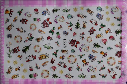 Peel off stickers - Christmas Theme, Colorful , MRMJ-R052-24F