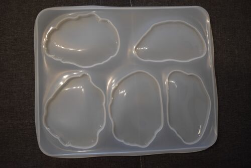Cloud shapes coaster , DIY-F033-01