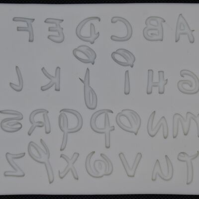 Cursive uppercase letter , LS10102