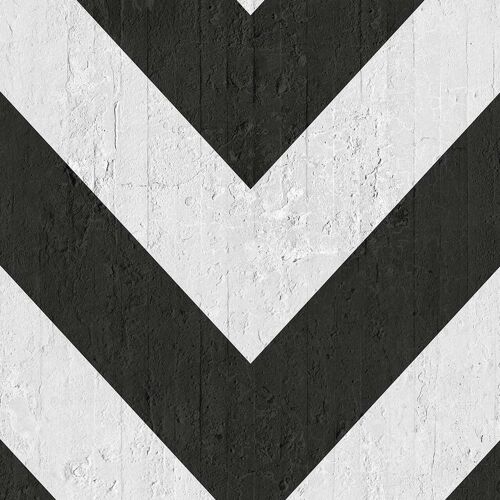 Black Geometric Stripes Wallpaper