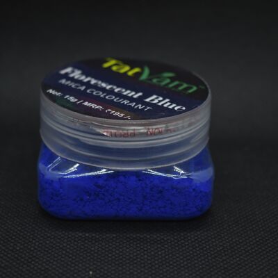 Poudre colorante fluorescente - Bleu , sku282