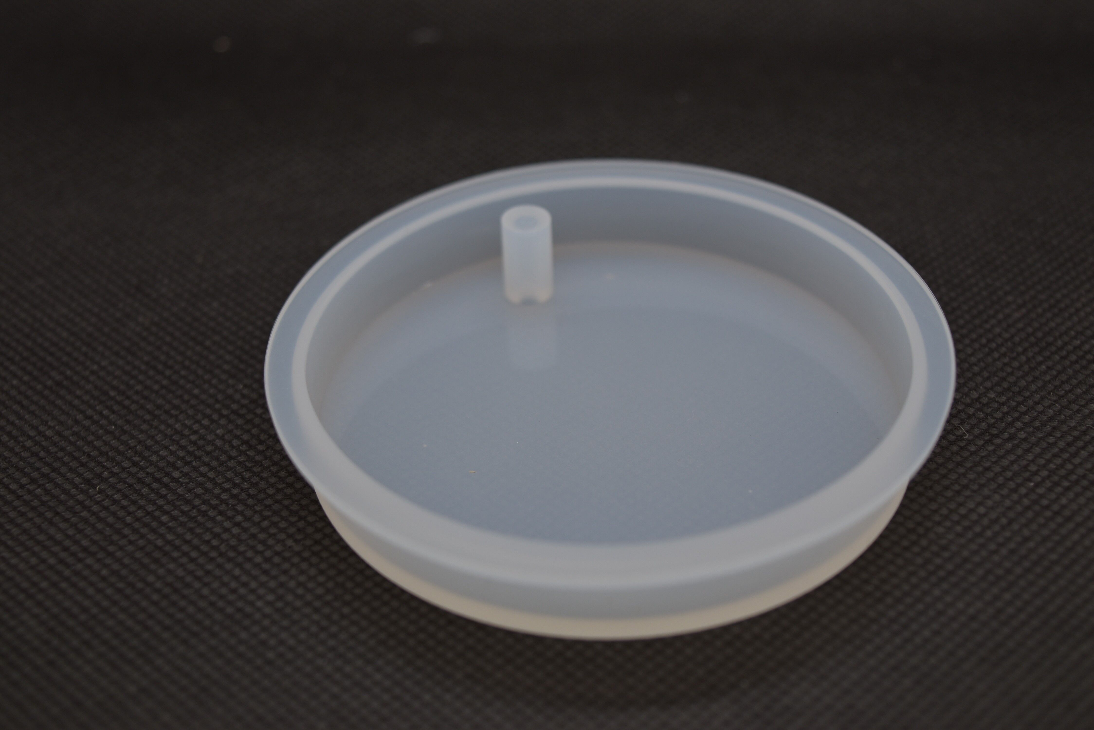 Silicone tondo piatto, DIY-I011-19