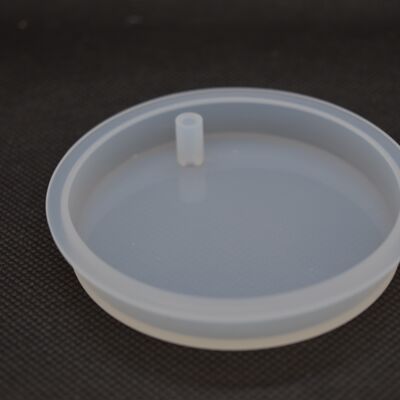 Flat round silicone , DIY-I011-19