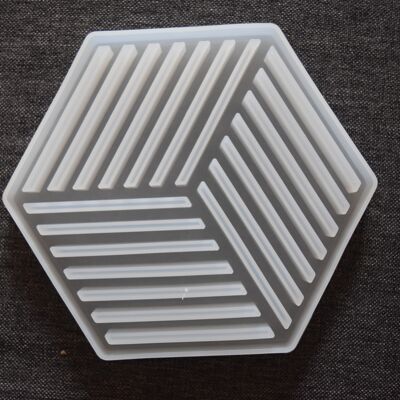 Sous-verre hexagonal , DIY-F026-C02