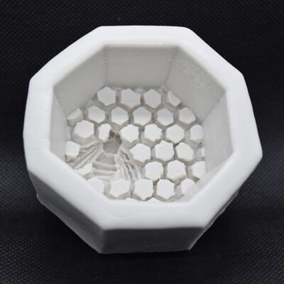 Nid d'abeille avec abeille , DIY-E018-32
