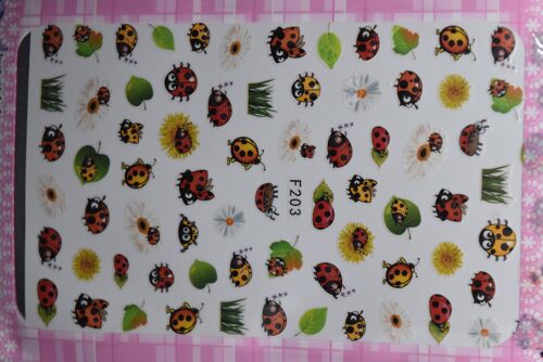 Peel off stickers - Ladybug, Colorful , MRMJ-Q080-F203