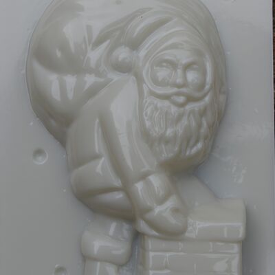 Weihnachtsmann auf Schornstein 3D, PM321