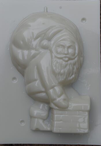 Père Noël sur la cheminée 3D, PM321 1
