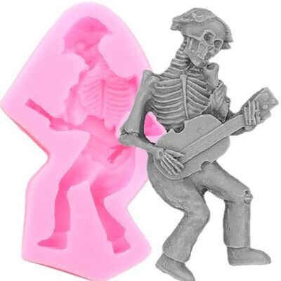 Skelett - Gitarre , Skelett-Gitarre-2