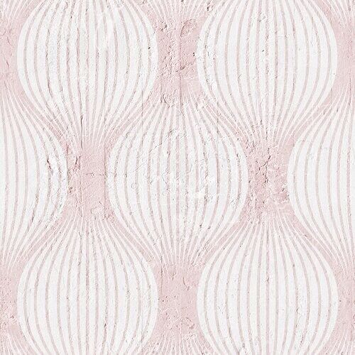 Pink Geometric Bulbs Wallpaper