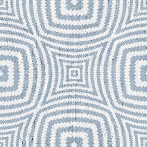 Navy Geometric Circles Wallpaper