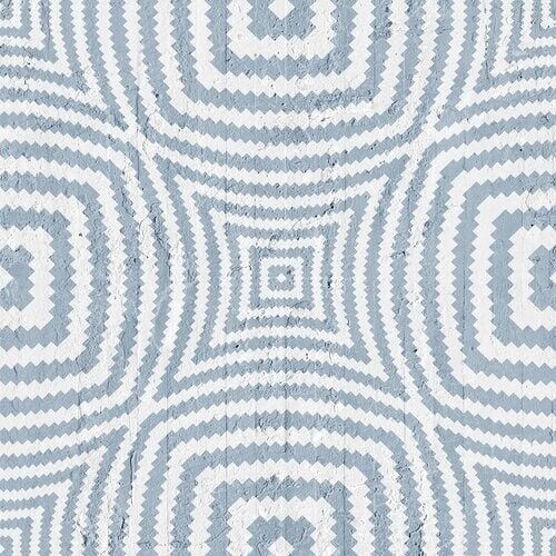 Navy Geometric Circles Wallpaper