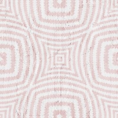 Pink Geometric Circles Wallpaper